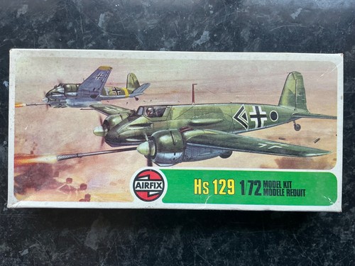 Airfix 02032 henschel 129 - airfix,