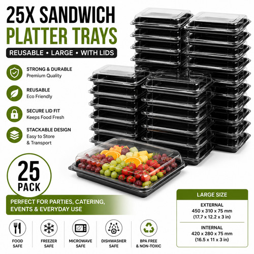 25x large sandwich platter - large,