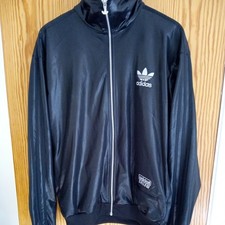 ADIDAS CHILE 62  BLACK TRACKSUIT TOP  XL