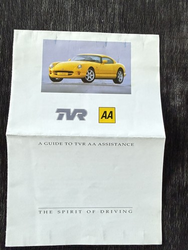 Tvr guide to aa - tvr, a