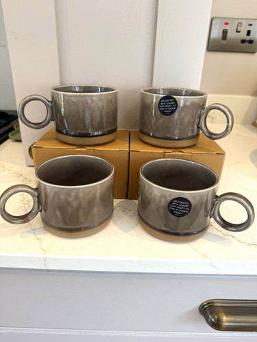 Fired earth grey stoneware - m&s,