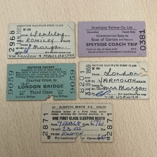 Railway ticket 5 - (,