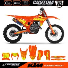 KTM MOTOCROSS GRAPHICS, CUSTOM