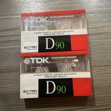 New sealed tdk d90 - d90, high
