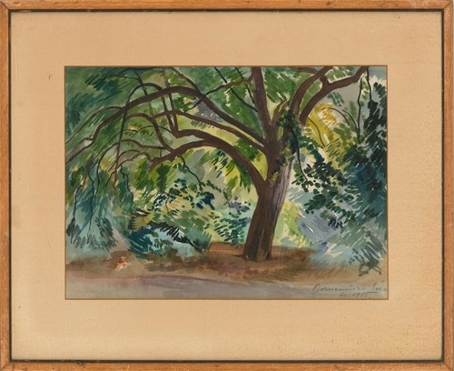 Signed framed 1955 - signed,