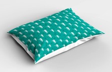 Seahorse Pillow Sham Ocean Sea Life Theme