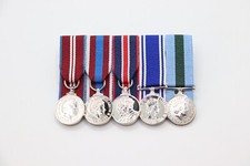Diamond Platinum Jubilee Kings Coronation Police & PSNI Mounted Miniature Medals