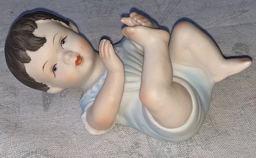 Vintage bisque porcelain piano - vintage,