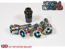 4 x Neo Chrome Alloy Locking