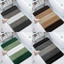 Extra Large Bathroom Rug Non Slip Bath Mat Water Absorbent Toilet Pedestal Mats