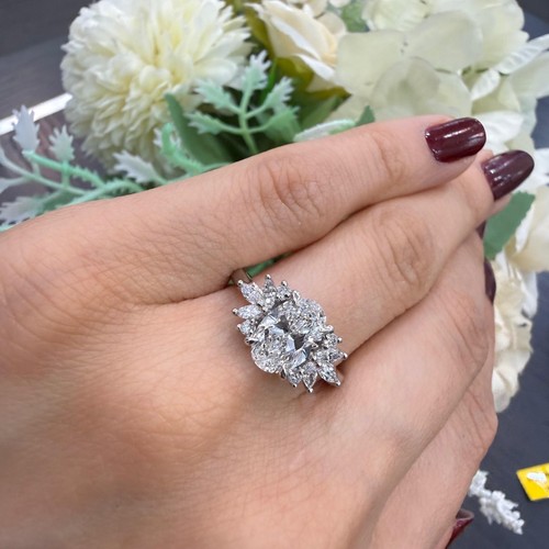 86ct engagement ring in - 1.86ct,