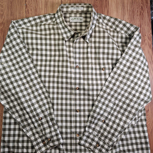 Orvis gingham check - gingham, xl