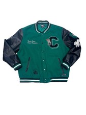 Boston Celtics Varsity Jacket Sz 3XL Official NBA Fantastic Condition Retro Cool