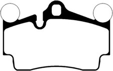 Abtex Rear Brake Pad Set fits