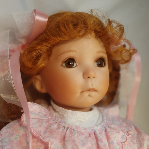 Porcelain doll baby crystal - porcelain, "baby