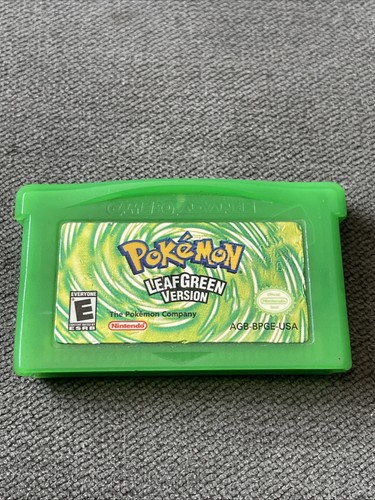 Pokemon leaf green - leaf, nintendo
