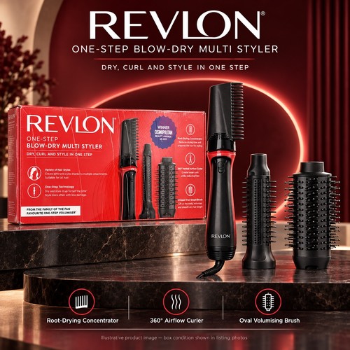 Revlon one step blow - one-step, multi