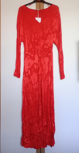 New zara coral - new, satin