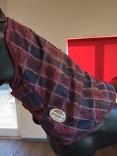 Red And Blue Check Weatherbeeta Landa Neck Cover Size Large L CAL 2572