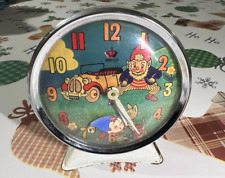 1950’s Vintage Smiths Noddy Alarm Clock Fully Working