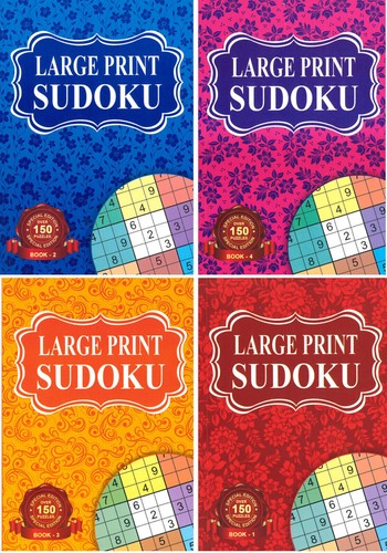 Large print sudoku - print,