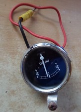 Classic Car+/- 30 Amp Motometer Meter (working - slightly off zero)