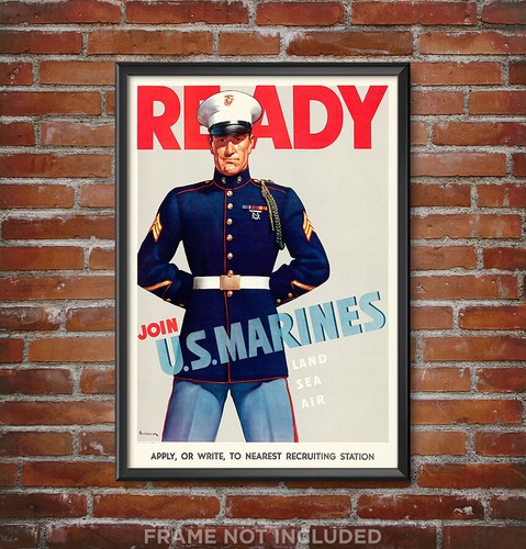 Marines recruiting poster - marines,