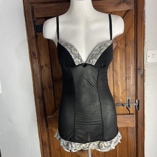 Senza black grey lace - black,