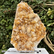 Large Citrine Crystal Cluster