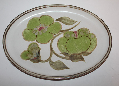 Denby troubador oval - troubador, plate