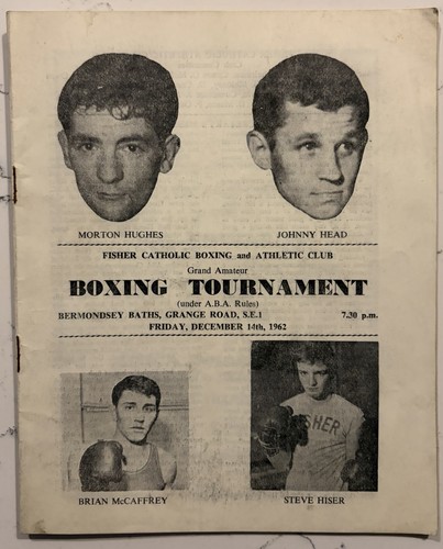 1962 rare program - 1962,