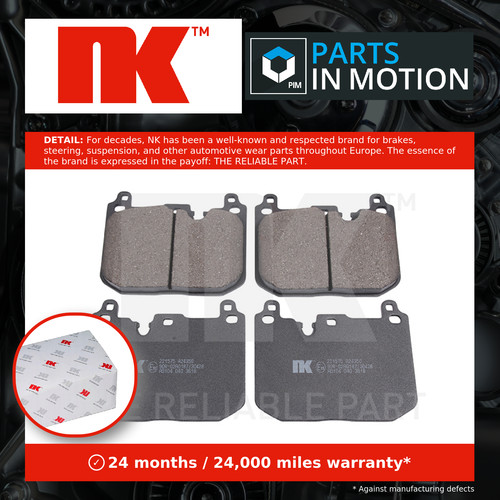 Brake pads set fits - fits, mini