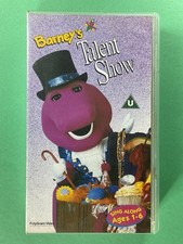 Barney's Talent show VHS Video