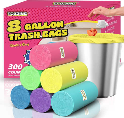 Medium gallon trash bags - 8,