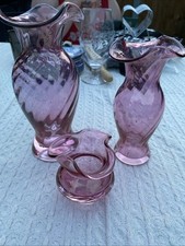 3 X ruby / Pink  / Cranberry