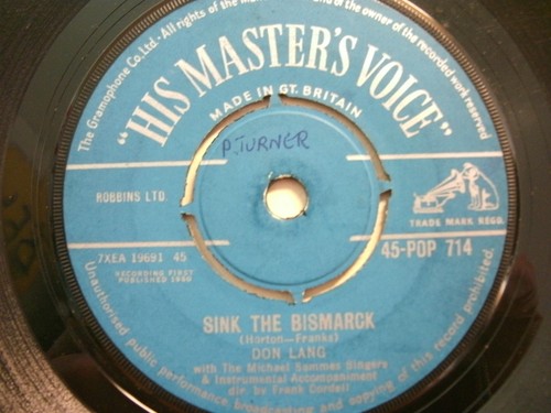 Don lang sink the bismark - –,
