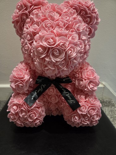 40cm rose teddy bear - rose,