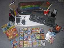 Sinclair ZX SPECTRUM +2 bundle 35 GAMES tested new belt + cleaned 80s XMAS boxed