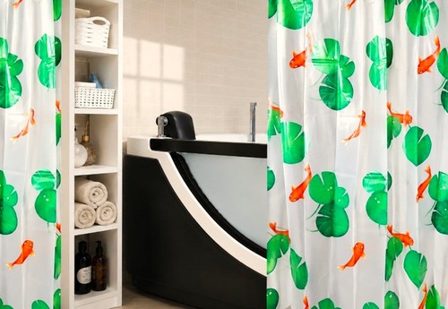 Spirella koi green - green, shower