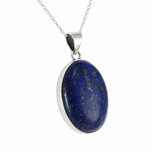 925 sterling silver - silver, oval