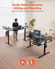 L Shaped Desk, Electric