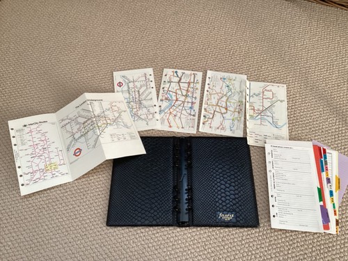 Vintage 1980s filofax - ovc, 7/8