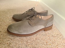 Clarks Suede Sage Green Lace