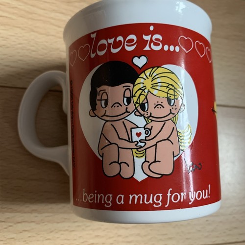 Vtg love being mug for - being,