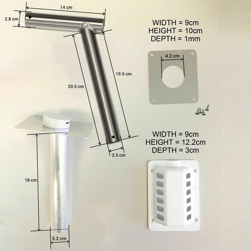 Smad flue vent kit - vent, gas
