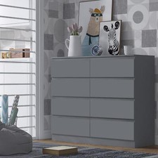 8 Drawer Chest Of Drawers Dark