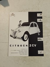Vintage 1954 1955 Citroen 2CV