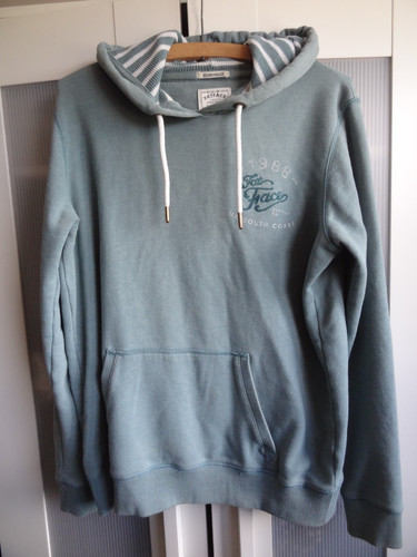 Fat face green hooded top - face,