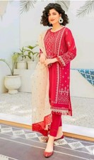 BATIK Embroidered Lawn 3pc