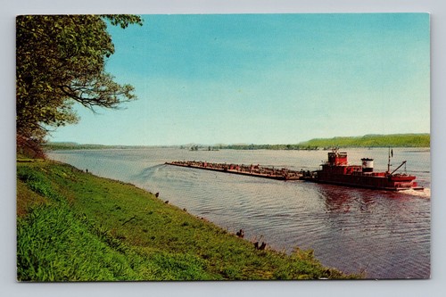 Crosse barge on - wi,